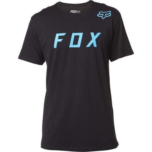 FOX MOTH SS TEE BLACK