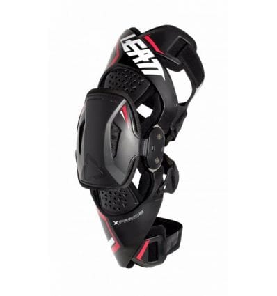 LEATT KNEE BRACE X-FRAME PRO CARBON BLACK/RED
