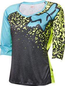 FOX MTB-JERSEY WOMENS LYNX 3/4 JERSEY FLORIDA YELLOW