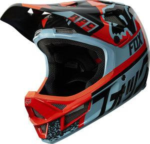 FOX MTB-HELMET RAMPAGE PRO CARBON HELMET AQUA