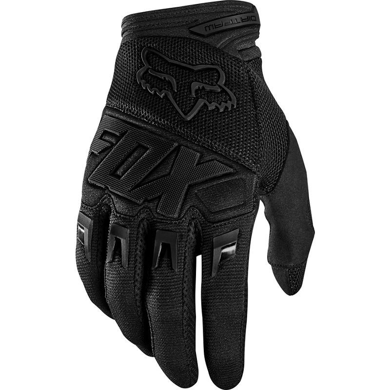 FOX DIRTPAW GLOVE (BLACK) - RACE [BLK/BLK]