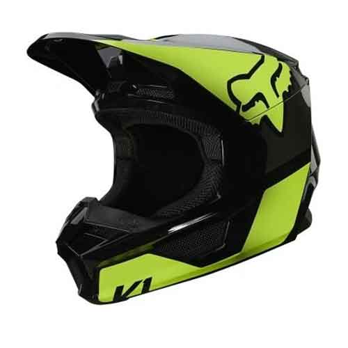 FOX FOX V1 REVN HELMET, ECE [FLO YLW]