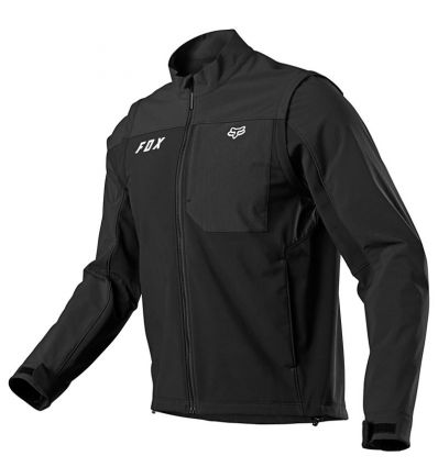 FOX LEGION SOFTSHELL JACKET BLACK