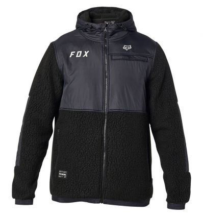 FOX DAYTON ZIP FLEECE [BLK]