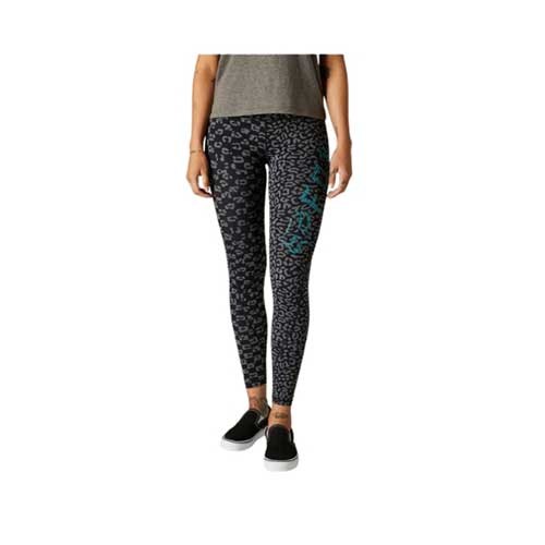 FOX AOP DETOUR LEGGING [BLK]