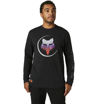 FOX SKARZ LS PREMIUM TEE [BLK]