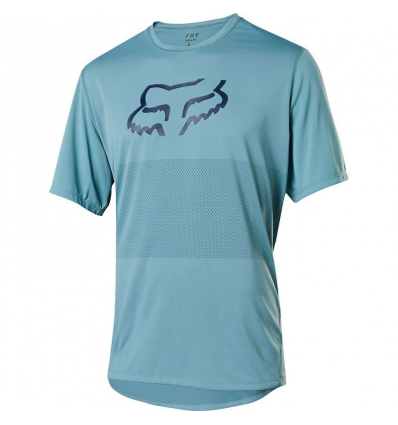 FOX RANGER SS FOXHEAD JERSEY [LT BLU]