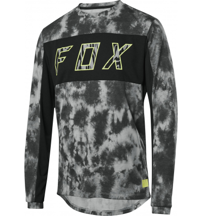FOX FOX RANGER DRIRELEASE ELEVATED JERSEY LS [BLK]