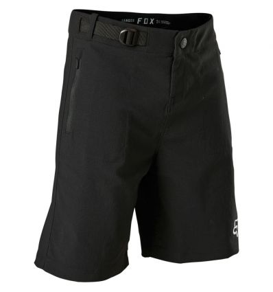 FOX YTH RANGER SHORT W/LINER [BLK]
