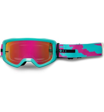 FOX MX MAIN NUKLR GOGGLE - SPARK [TEAL]