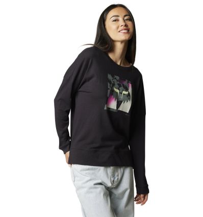 FOX DETONATE LS KNIT TOP [BLK]