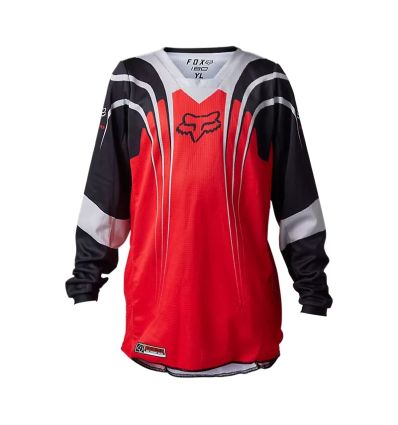FOX 180 YTH GOAT STRAFER JERSEY [RD]