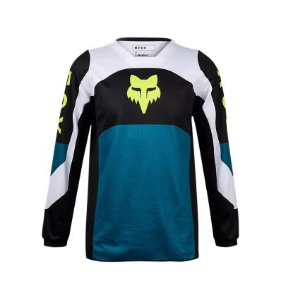 FOX YTH 180 NITRO JERSEY [M BLU]