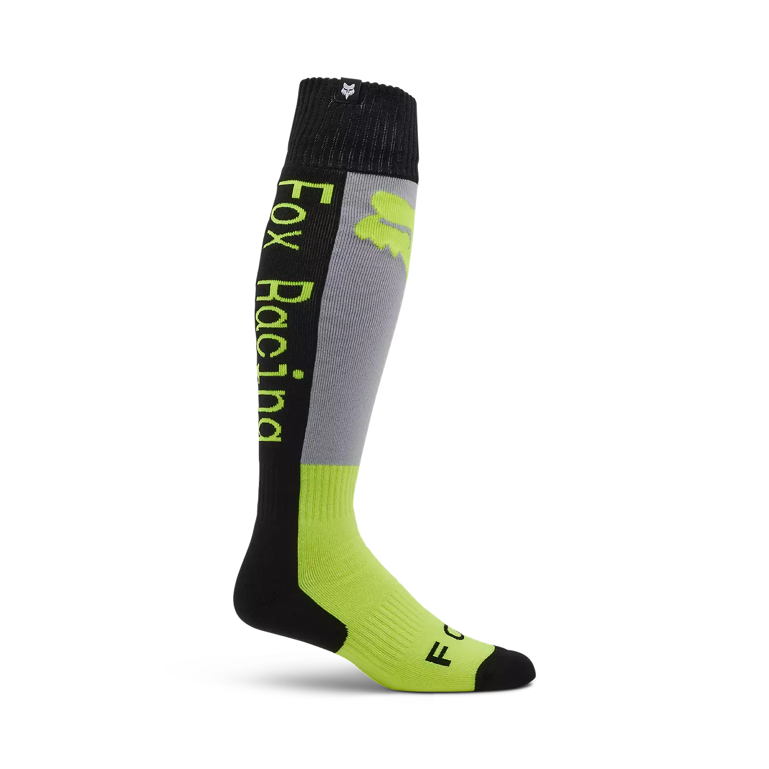 FOX 180 LEAN SOCK [GRY/YLW]
