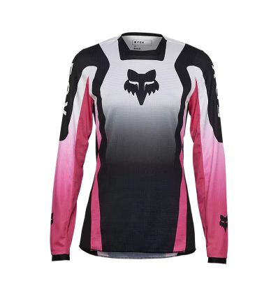 FOX WMNS 180 LEAN JERSEY [BLK/PNK]