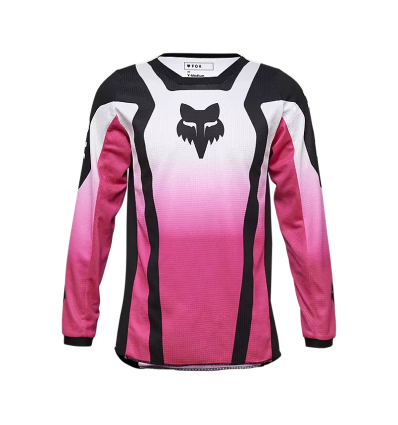 FOX YTH GIRLS 180 LEAN JERSEY [BLK/PNK]