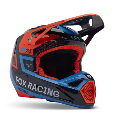 FOX YTH V1 RACE SPEC HELMET [MDNT]