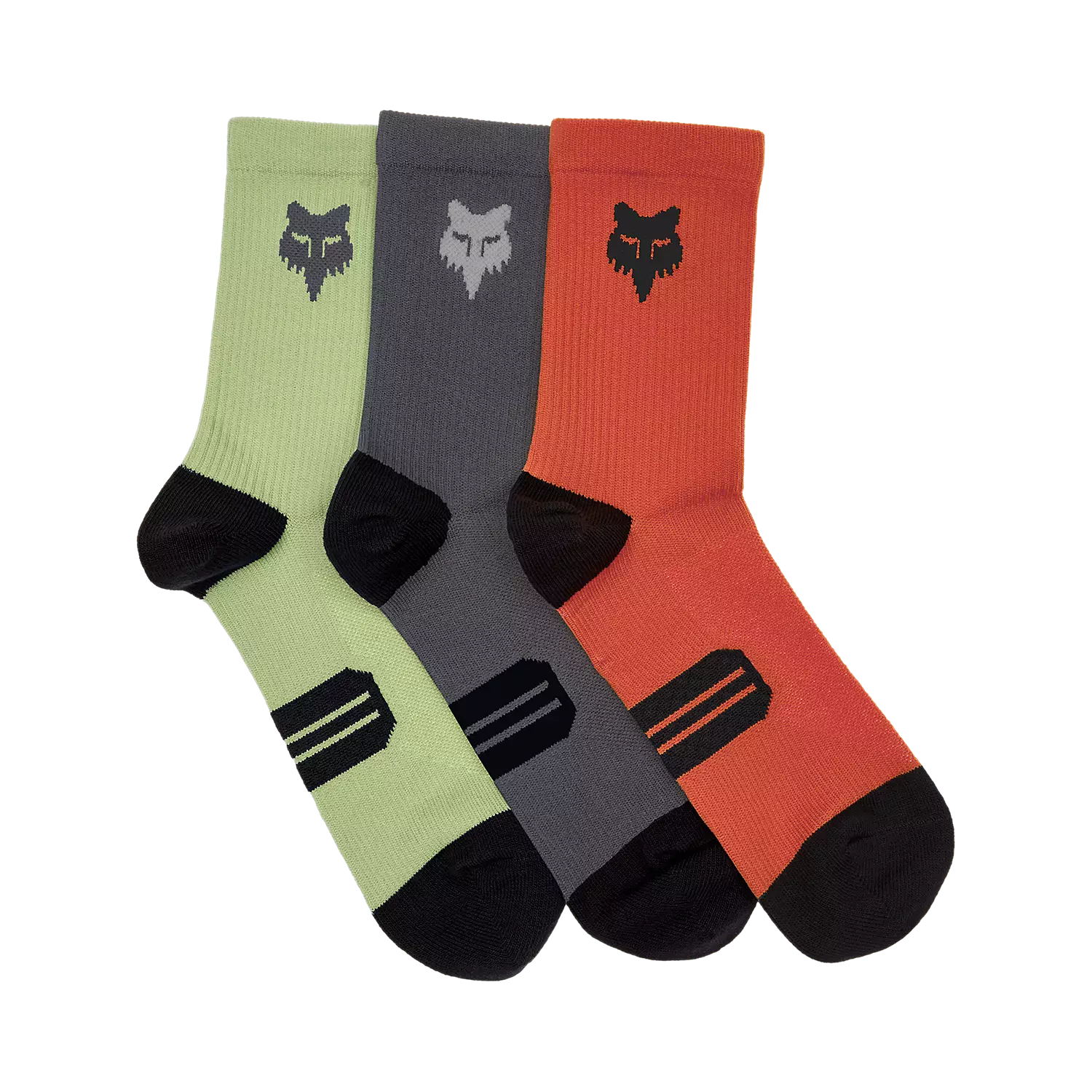 FOX 6" RANGER SOCK PREPACK MULTI [MUL]