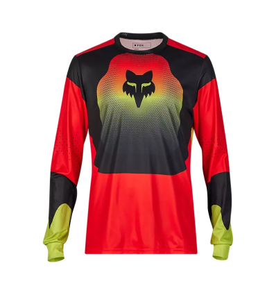 FOX RANGER LS JERSEY REVISE [RD/YLW]