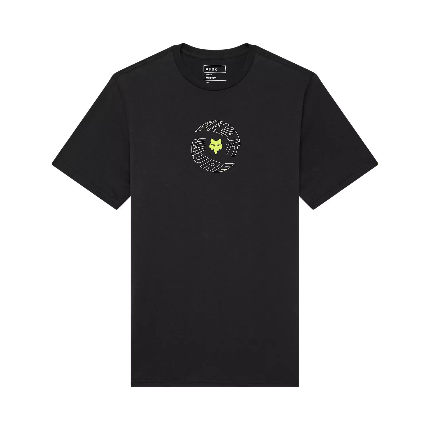 SPIRAL SS PREM TEE [BLK]