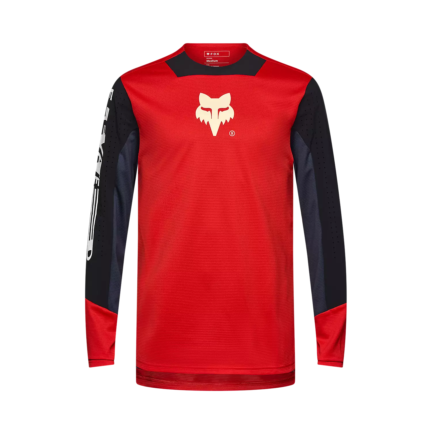 DEFEND LS JERSEY ELEVATED [FLO RED]