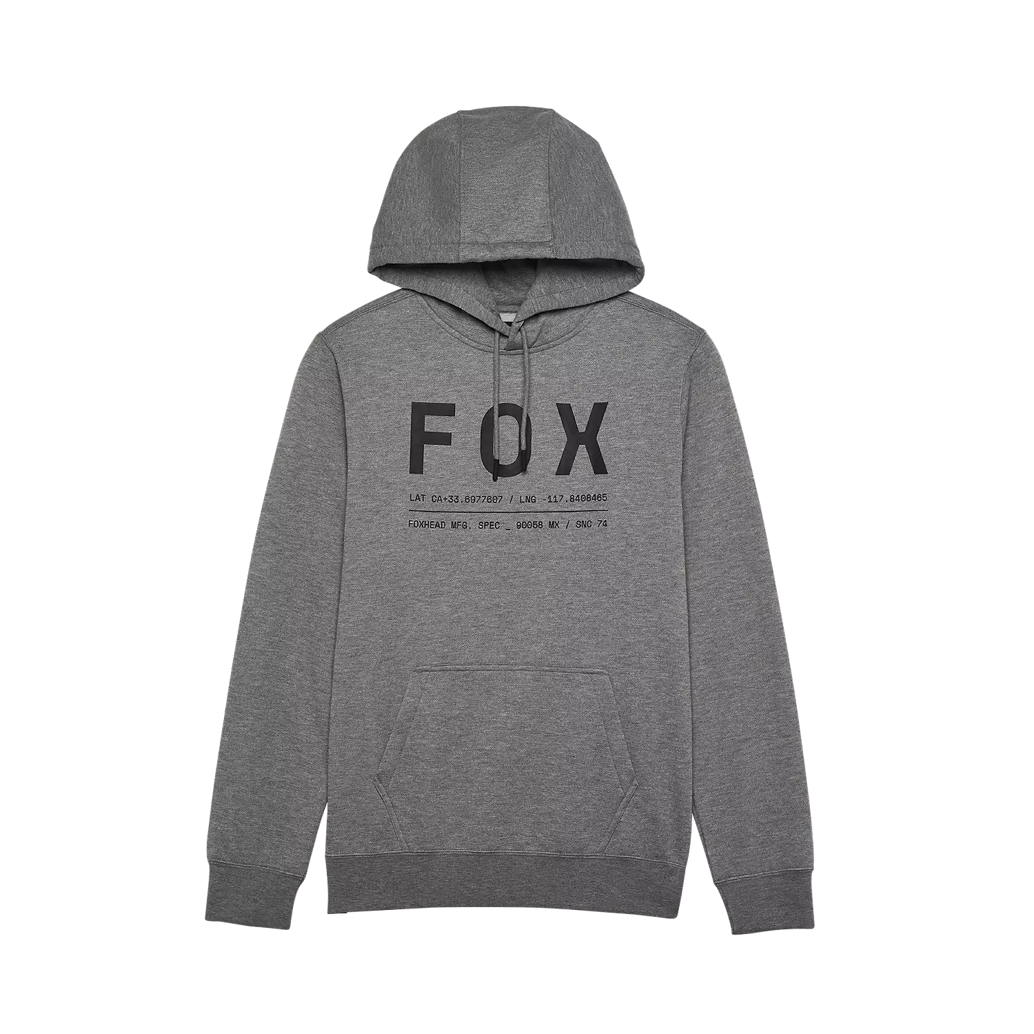 NON STOP FLEECE PO [HTR GRAPH]
