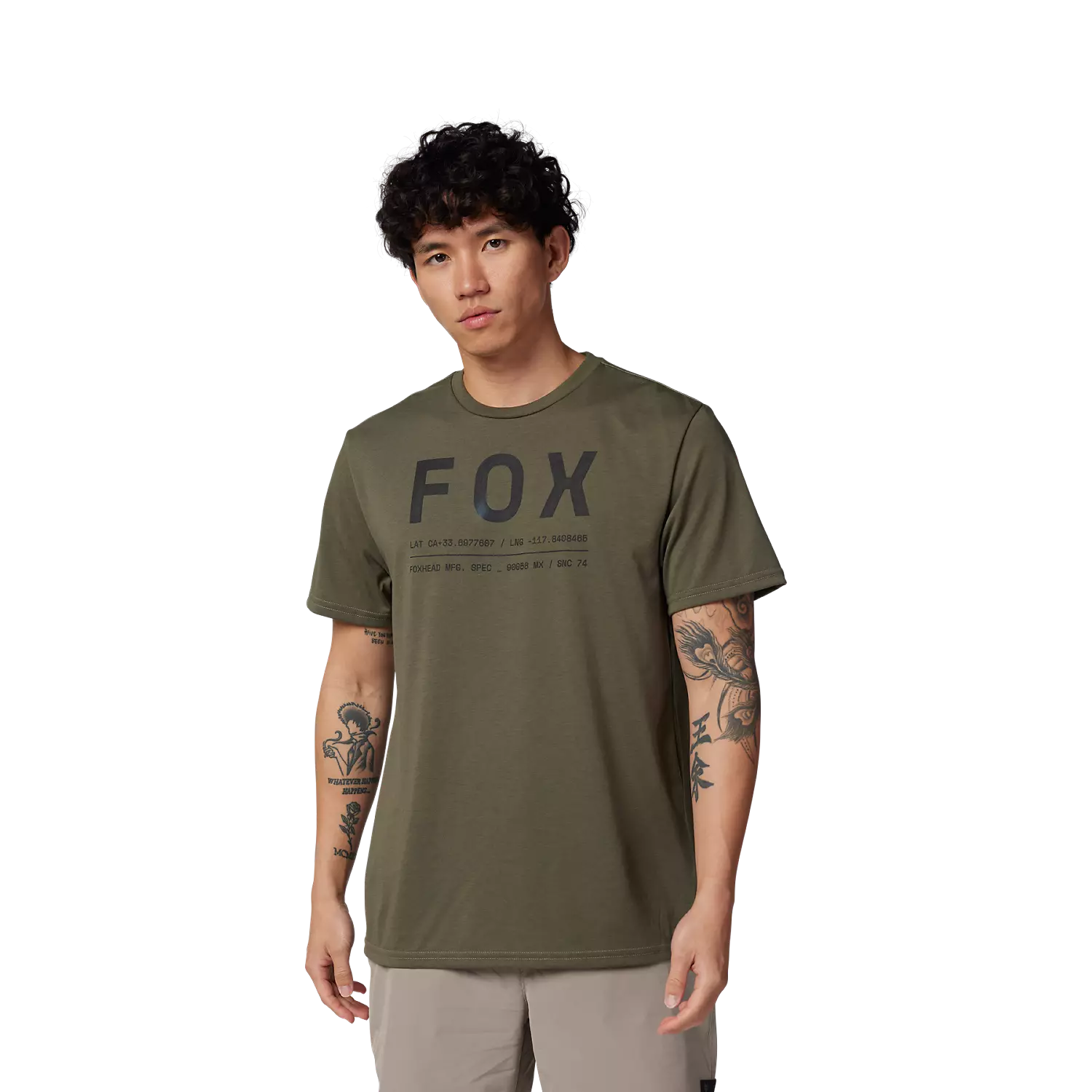 NON STOP SS TECH TEE [OLV GRN]