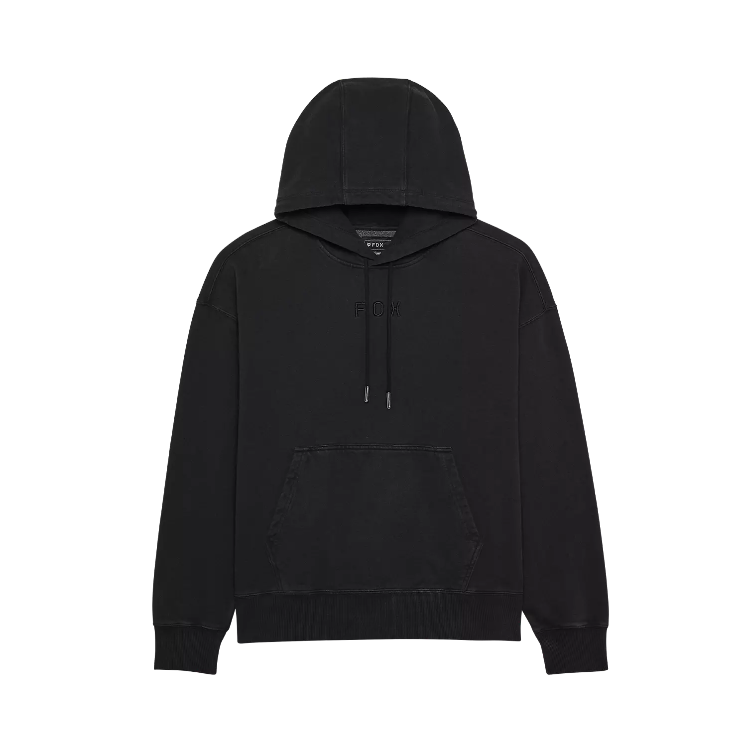 WORDMARK OVERSIZED FLEECE PO [BLK]