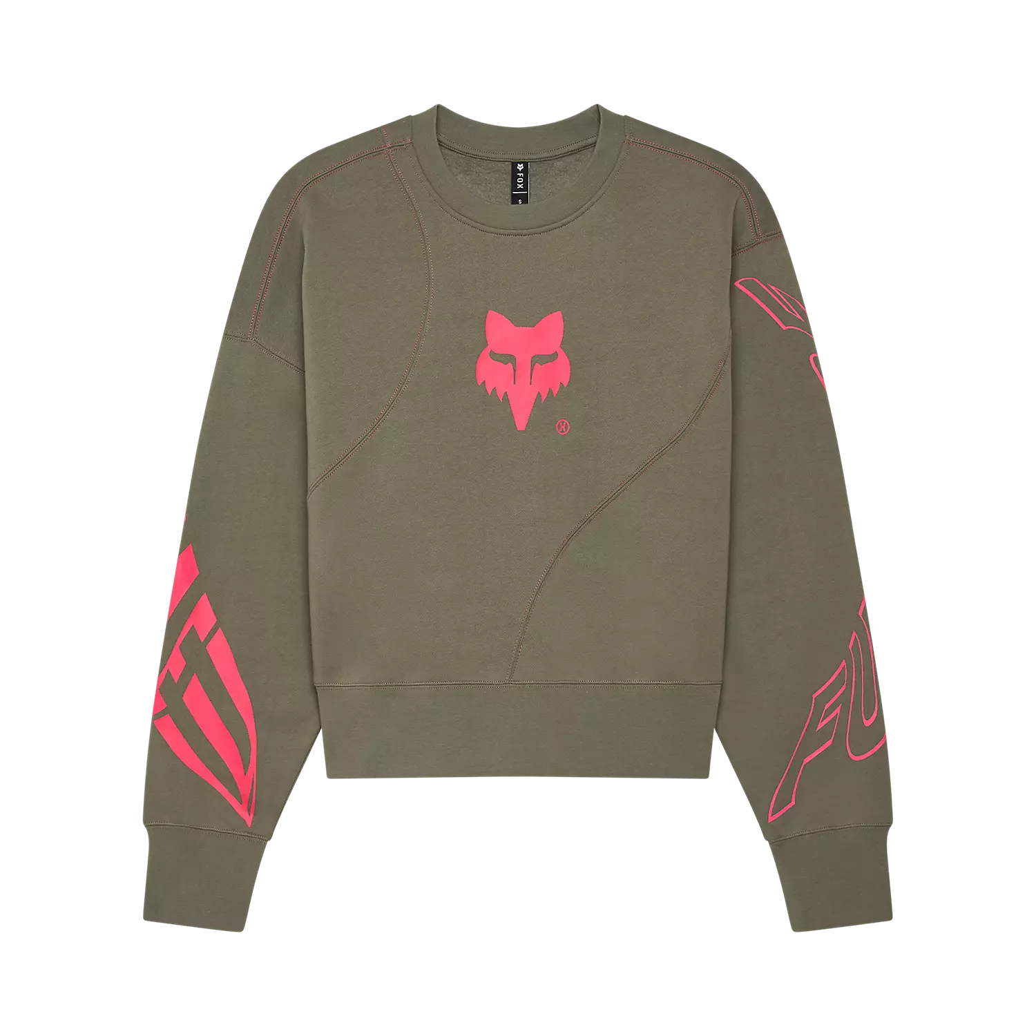 W ELEVATED OVERSIZED FLC CREW [ADB]