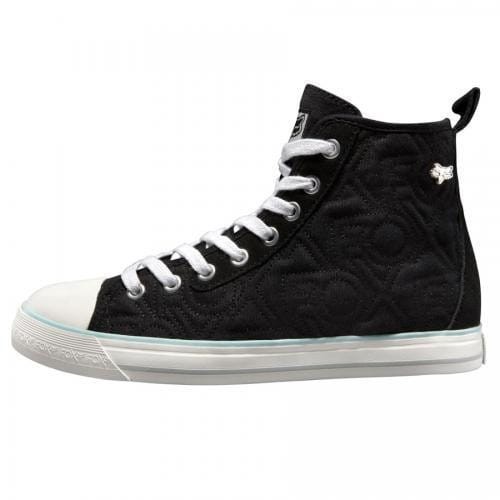 FOX G-E-FOOTWEAR WOMENS MAJESTIC HIGH BLACK