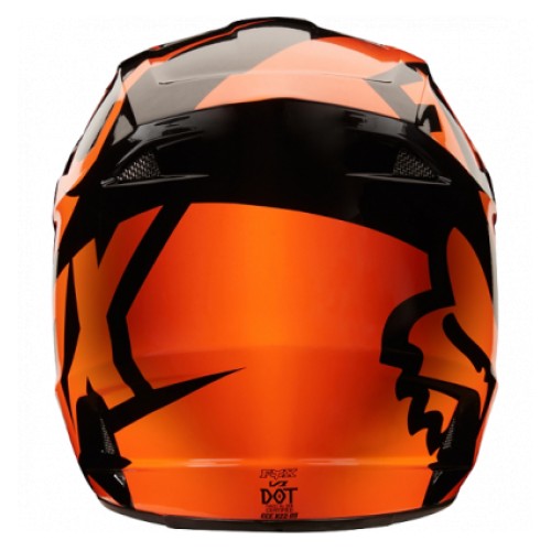 FOX V1 RACE HELMET ORANGE