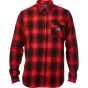 FOX VOYD FLANNEL [BLK/RD]
