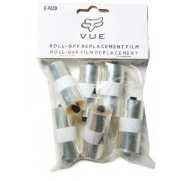 FOX VUE ROLL OFF FILM - 6PK [CLR]