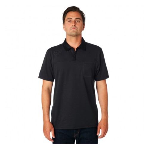 FOX REDPLATE 360 SS TECH POLO [BLK]