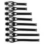 FOX COMP5/5Y/3Y BUCKL/STRAP KIT8PC [BLK]