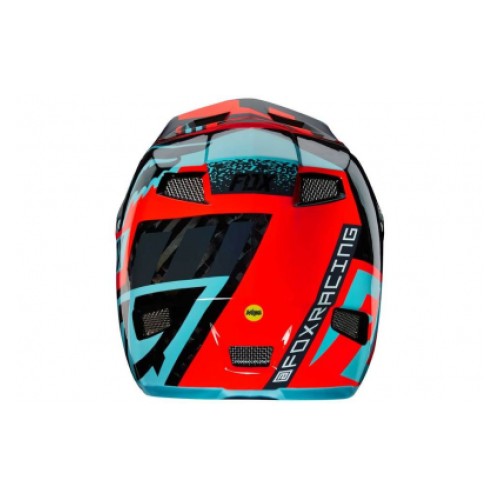 FOX MTB-HELMET RAMPAGE PRO CARBON HELMET AQUA