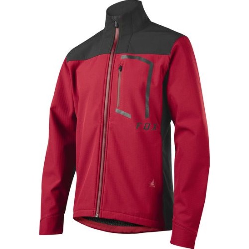 FOX ATTACK FIRE SOFTSHELL JACKET [DRK RD]