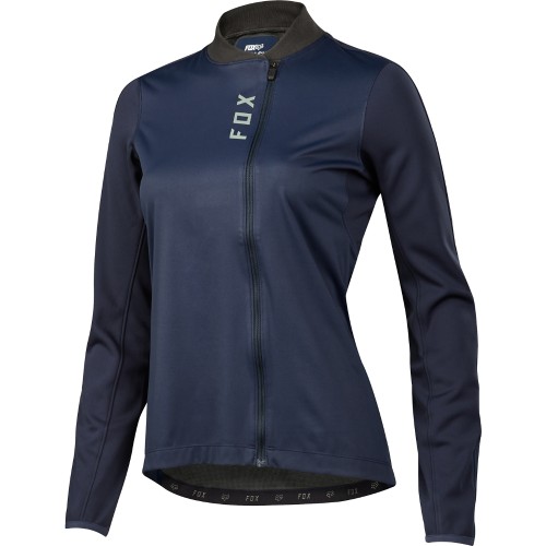 FOX WOMENS ATTACK THERMO JERSEY [NVY]