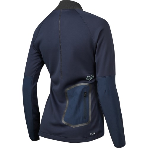 FOX WOMENS ATTACK THERMO JERSEY [NVY]