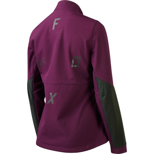 FOX WOMENS ATTACK FIRE SOFTSHELL [PLM]