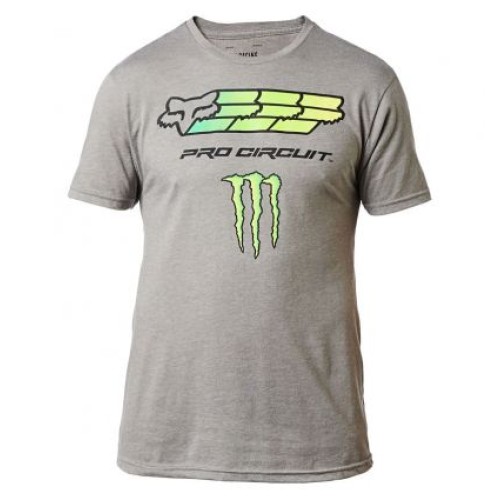 FOX FOX MONSTER PC PREM TEE [HTR GRAPH]