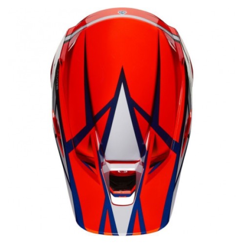 FOX V3 IDOL HELMET, ECE [ORG/BLU]