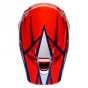FOX V3 IDOL HELMET, ECE [ORG/BLU]