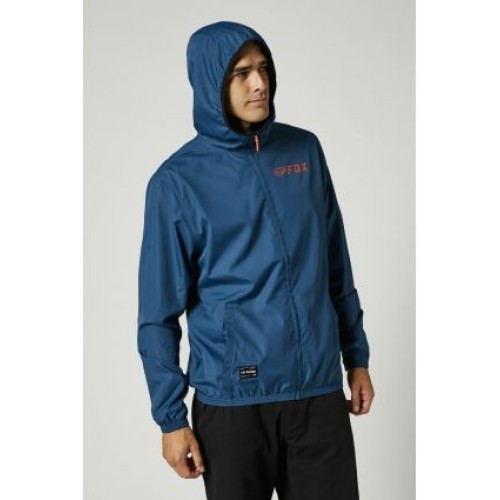FOX FOX GLASSED WINDBREAKER [DRK INDO]
