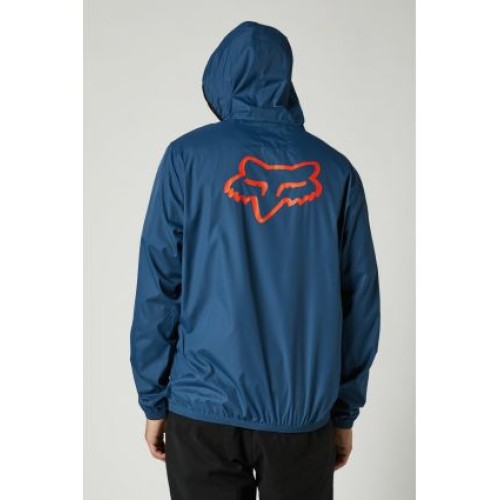 FOX FOX GLASSED WINDBREAKER [DRK INDO]