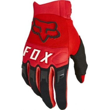 FOX DIRTPAW GLOVE [FLO RED]