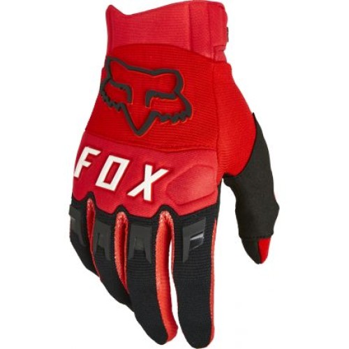 FOX DIRTPAW GLOVE [FLO RED]