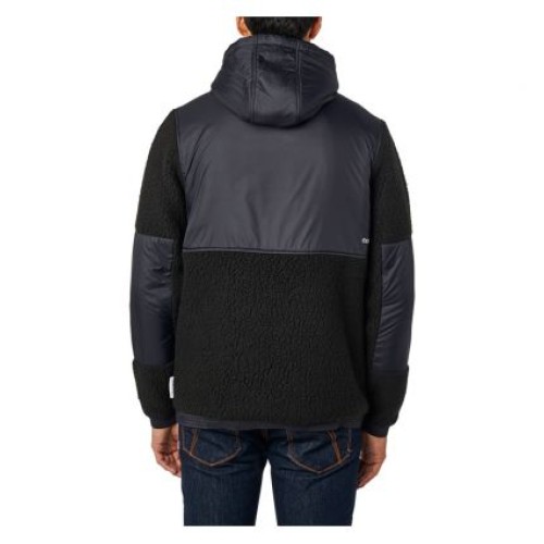 FOX DAYTON ZIP FLEECE [BLK]