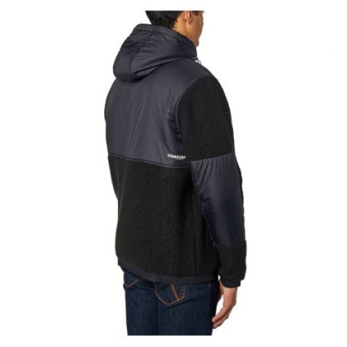 FOX DAYTON ZIP FLEECE [BLK]