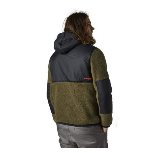 FOX DAYTON ZIP FLEECE [FAT GRN]